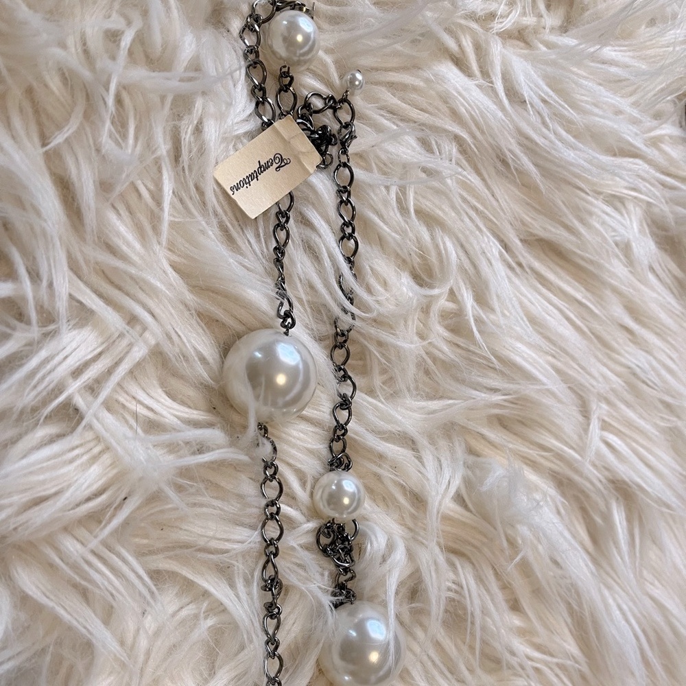 Ivory Faux Pearl Necklace